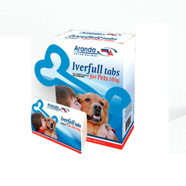 Iverfull For Pets 10 kg con 6 Tabletas - Aranda Iverfull For Pets 10 kg con 6 Tabletas - Aranda